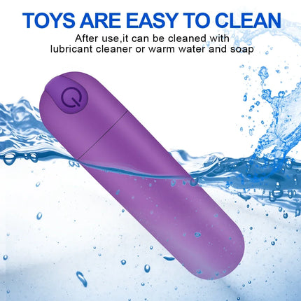 Powerful Mini Bullet Vibrator Female Clitoris Stimulator Vibrating Egg Anal Plug Vagin Massager Masturbation Sex Toys for Women
