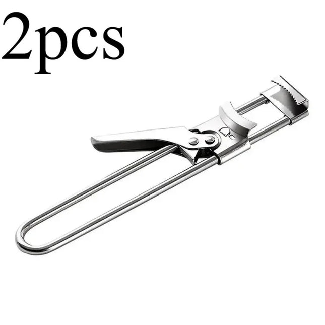 Heavy Duty Stainless Steel Adjustable Multi Function Labor Saving Bottle Jar Can Opener Easy Grip Kitchen Tool Accessories