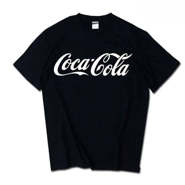 Cool 2026 Cotton Summer New Trendy Brand INS Pepsi Cola Joint T-shirt Sprite Coca-Cola T Shirt Men Short Sleeve Unisex Tops