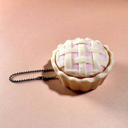 Calming Keychain Keys Finger Button Anti-stress Toys Funny Watermelon French Fries Ice Decompression Gifts for Children Adults