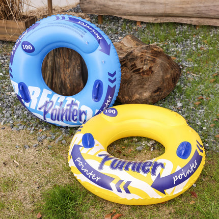 1PC Sports Style Thickened Pool Floats Summer inflatable Swim Ring, Beach and Pool Swim Aid,  Beach Toys for Pool Party
