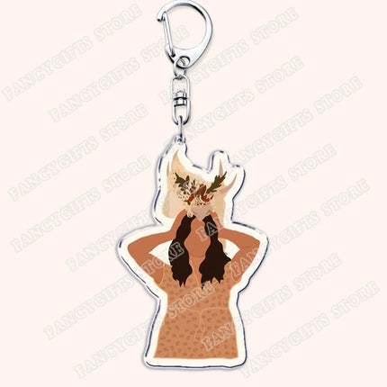 Yellowjackets Keychain for Accessories Bag Jackie Taylor Natalie Scatorccio Shauna Shipman Keyring Jewelry Fans Friends Gifts