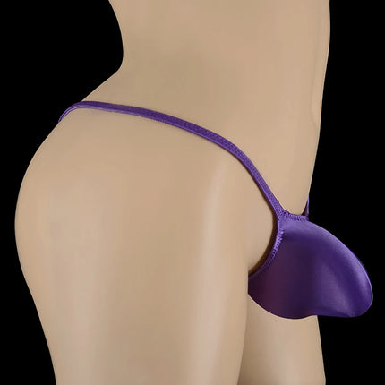 Men's Beachwear G-String Comfy Sexy Men Swimming Thongs Contour Pouch String Underwear Bodybuilding Posing Tangas jockstrap men