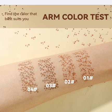 Freckle Pen Natural Lifelike Fake Freckles Pen Lasting Look Dot Spot Pen Makeup Waterproof Light/Dark Brown Freckles Stamp Pen