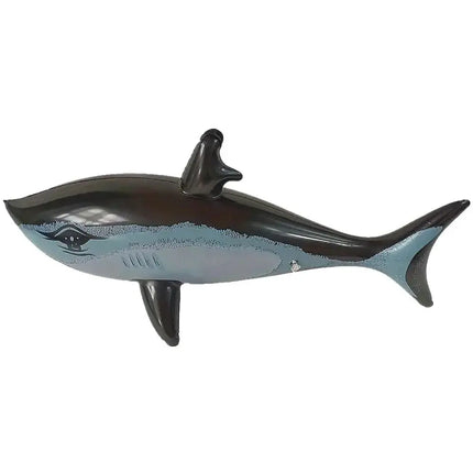  PVC Inflatable Shark Float Toy Outdoor Beach Pool Water Play Summer Party Leisure Accessory Holiday Present