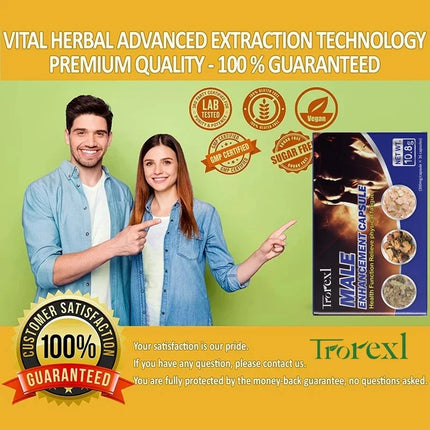 Epimedium Capsule 100% Pure Non-GMo Supports Reproductive Health Natural Energizer
