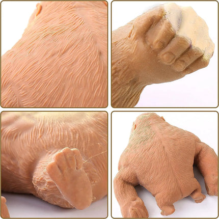 Decompression Gorilla Toy, Large Pinch Music Slow Rebound Ventilator, Stress Relieving Toy
