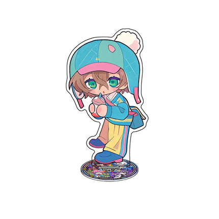Hypnosis Mic: Division Rap Battle Aohitsugi Samatoki Amemura Ramuda 10CM Cute Anime Acrylic Stand keychain Desk Decor Fans Gift
