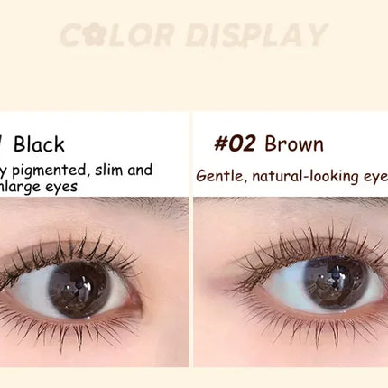 Judydoll Lashes Mascara Waterproof Silk Fiber Mascara Black Long Curling Eyelash Extensions Sexy Eyes Makeup Cosmetics