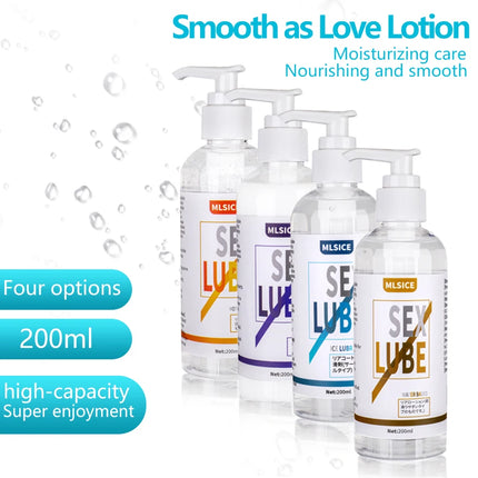 Anal Lubricant Water-based Lubrication Semen Lube For Sex Session 200ML Love Gel  for Women Men Lubricants Grease Sex Toy Oil 18