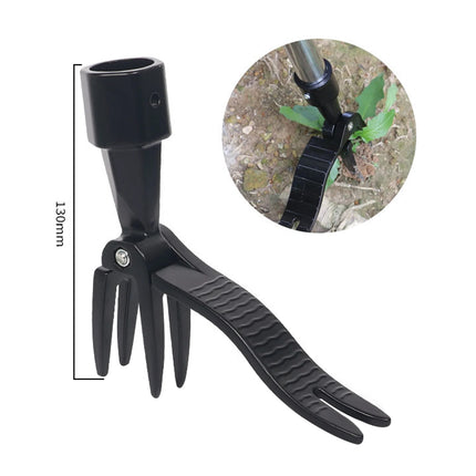 Standing Weeding Puller Metal Weed Puller Head Garden Lawn Root Remover Weeder Manual Vertical Weeding Digging Grass Shovel New