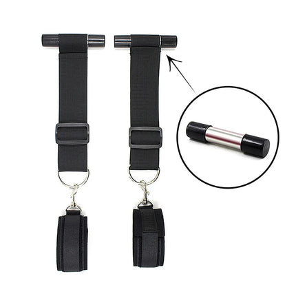Women Door Hanging Handcuffs BDSM Restraint Handcuff Sex Toys SM Slave Role Play Hand Cuffs Adult Couple Erotic Games Sextoys