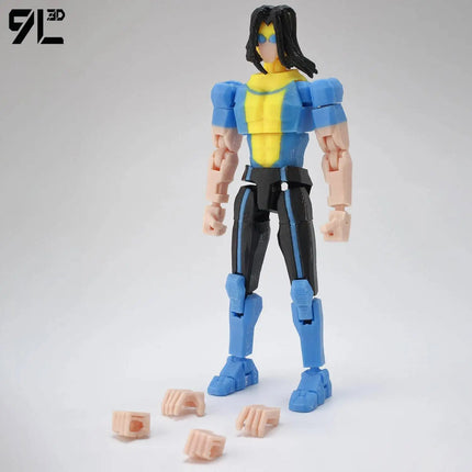 3D Printe Dummy13 T13 Unschlagbarer Mark Grayson  Mark Grayson Actionfigur Anime Sammlermodell Spielzeug für Kinder Geschenk