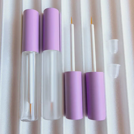 10-100pcs 10ml Empty Eyeliner Bottles Plastic Eyelash Glue Tube Containers Eyelash Growth Liquid Bottles Eyeliner Bottles