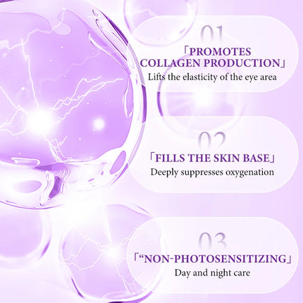 Instant Eye Bag Removal Cream Retinol Anti-Wrinkle Firming Skin Fade Fine Lines Anti Dark Circle Puffiness Brighten Eye skinCare