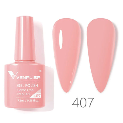 7.5ml Venalisa Nail Gel Polish HEMA FREE TPO FREE Full Coverage Semi Permanent Soak Off UV LED Gel Nail Polish Gel Varnish