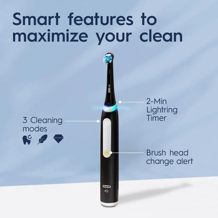 Oral B iO3 Electric Toothbrush iO Series 3 Cleaning Modes for Dental Care Replacement Toothbrush Heads Teeth Brush