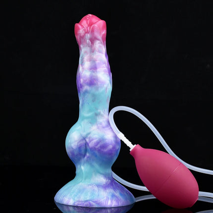 NNSX Ejaculation Dildo with Strong Suction Cup Wolf/Dog Anal Plug Silicone Adult Sex Toy Anal Dilator G-spot Massage Masturbation
