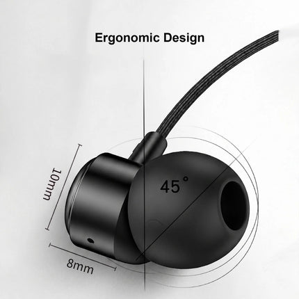 Type C Wired Headphones HiFi Stereo With Mic Earphones For Samsung Galaxy S25 S24 S23 Ultra Note 20 10 A53 USB C 3.5mm Headsets