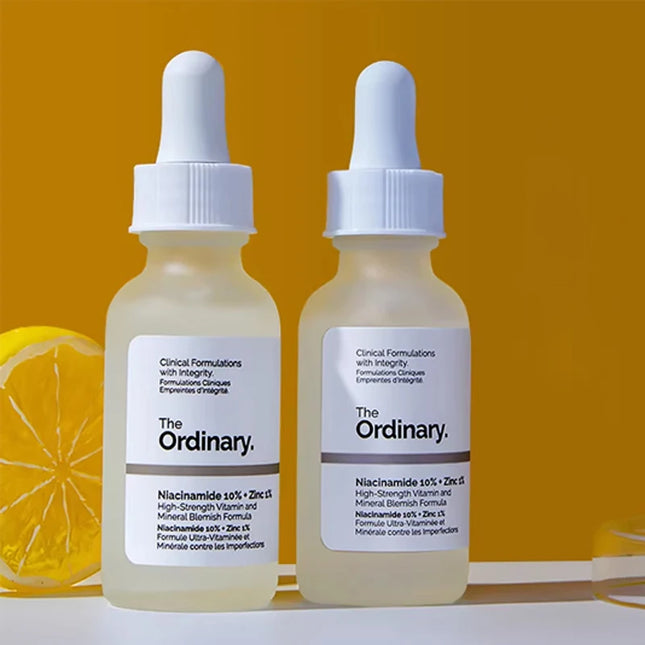Niacinamide 10% + Zinc 1% Serum 30ml A Universal Essence Suitable for Acne-prone Skin Which Can Smooth, Brighten, and Support The Skin