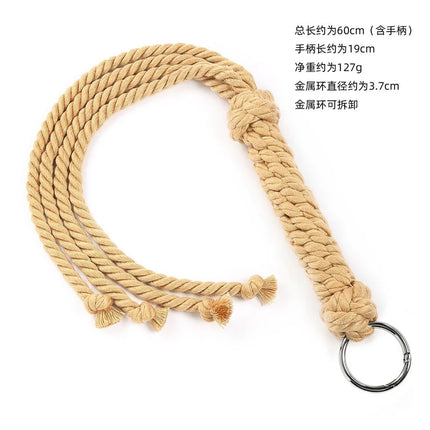 BDSM Bondage Sex Spanking Rope Whip With Sword Handle Lash Gay Fetish Horse Whip Adult Sex Erotic Toys For Couples