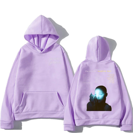 Ariana Grande Eternal Sunshine Tour Hoodies Men Women Retro Aesthetic Fashion Sweatshirt Casual Pullover Loose Trendy Streetwear