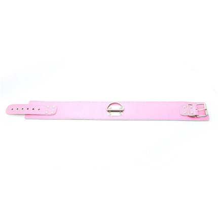 Sexy Collar And Steel Leash Leather Bdsm Fetish Bondage Restraints Adult Game Collars Sex Toys Slave Erotic Neck Ring products