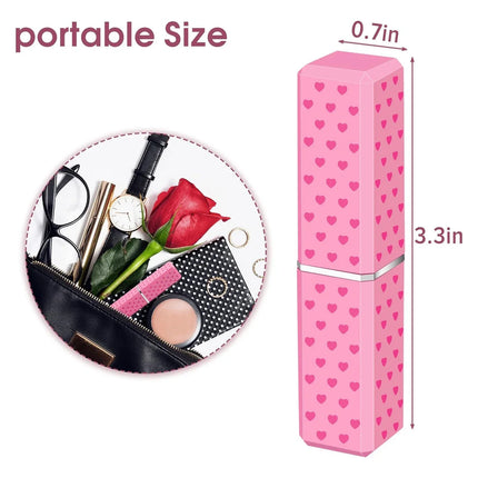 Outdoor Mini Cute Lipstick Inflatable Lighter Windproof Portable Lighter Cigarette Accessories Women's Fashion Smoking Gift