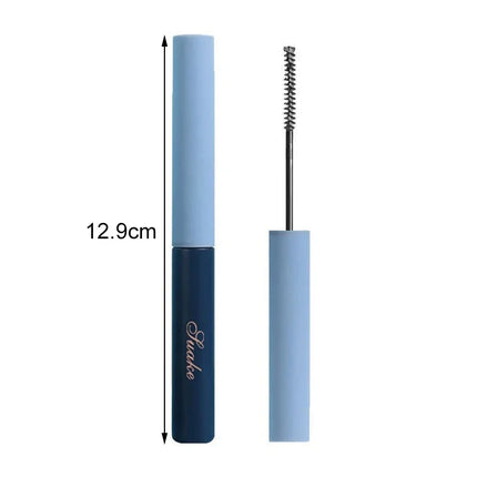 Silk Fiber Matte Mascara Makeup Ultra-Fine Brush Lengthening Eyelashes Extension Fast Dry Brown Black Curling Mascara Comestics
