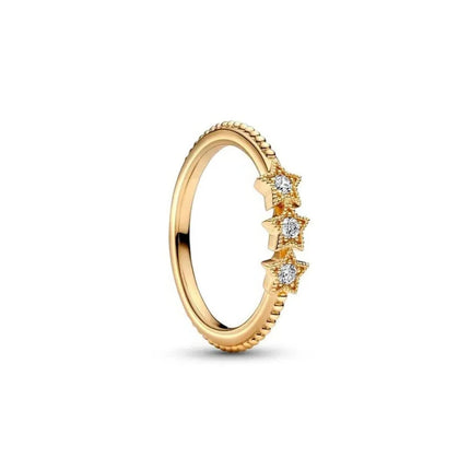 18K Gold Plated 925 Sterling Silver Flowers And Leaves Disc-shaped Ring 6 7 8 9 Rings Wedding Fashion Fine Luxury Jewelry Women