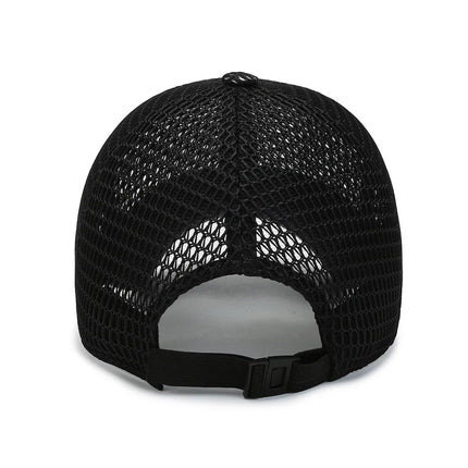 Summer Mesh Cap Baseball Breathable Outdoor Adjustable Snapback Hiking Fishing Cap Women Men Cool Casual Sport Cycling Cap