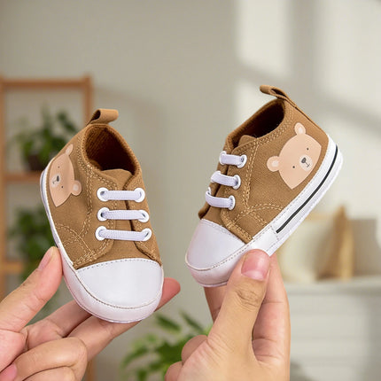 0-12months Infant Girl Boy High Top Shoes Floral Animal Sneaker  for baby girls  boys