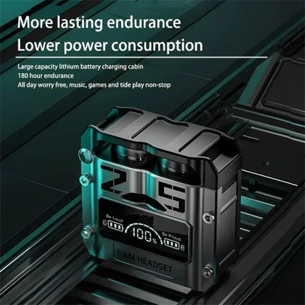 NEW M25 Wireless Headphones Earphones Bluetooth Touch Control Noise Reduction Stereo Waterproof Earbuds Headsets