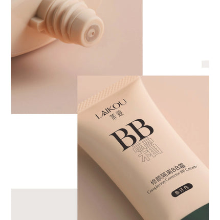 Oil Control Waterproof Long Lasting BB Cream Foundation Concealer Brightening Moisturizing Face Makeup Base Liquid