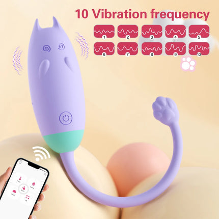 APP Bluetooth Controll Vagina Ball Vibrators Panities Wearing Clitoris G Spot Vibrating Love Egg Adult Goods Sex Toys for Women