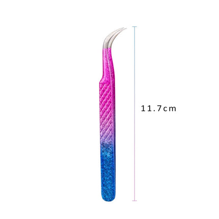 Tweezers Eyelash Extensions Clip Eyebrow Lash Extension Tweezers  Cosmetic Makeup Tools Professional Precision Eyelash Tweezers
