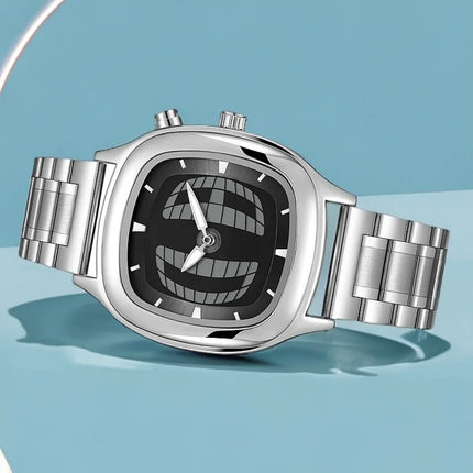 New High-end Watches for Men and Women Dynamic Digital Display Y2K Clock Luminous Waterproof Quartz Wristwatches with Box Gifts