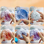 Six pack⭐Complete set of handmade balls with popping beads⭐Air pump