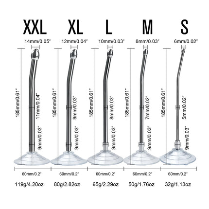 1PCS Metal Suction Cup urethra dilator penis plug, urethral sounds, urethral massage, prostate masturbation, dick urethral mastu