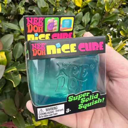 Hot  Trending Nee Doh Jellyfish & Cube Squish Toy, Soft Jelly Squeeze Stress Relief Fidget Toy, Sensory NeeDoh for Kids & Adults