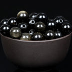 Gold Obsidian / 4mm 88 to 91pcs