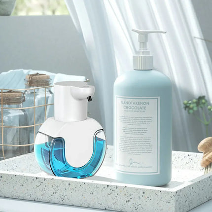 420ML Automatic Soap Dispenser Touchless Hand Sanitizer Bottle Infrared Sensor Soap Dispenser Wall Mounted For Bathroom