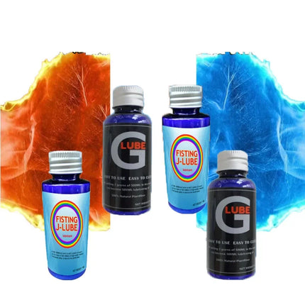 2PCS 80g J/G-Lube Concentrated Lubricating Powder Gel Lube Gay Anal Vaginal Massage Cream Fisting Safe Intimate Gel Grease 18+