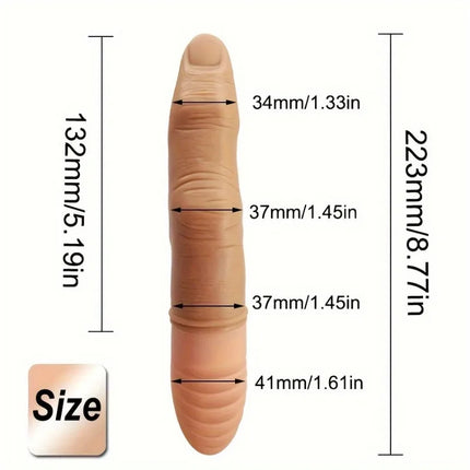 G-spot vibrator, Realistic Finger vibrator with heat, and realistic silicone clitoral stimulation pseudovaginal vibrator