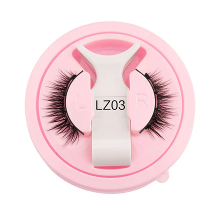 Lanjinglin Magnetic Eyelashes 1 Pair Natural Faux Mink Lashes Reusable False Eyelashes Tweezer Set Eyelash Extension Makeup Tool
