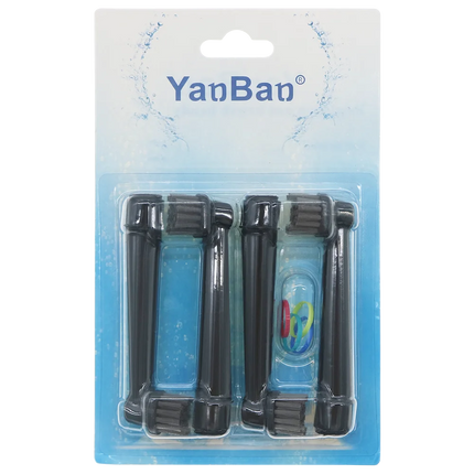 4-20pcs Bamboo Charcoal Brush Heads For Oral-B Electric Toothbrush Advance Power/Pro Health/Triumph/3D Excel/Vitality Precision