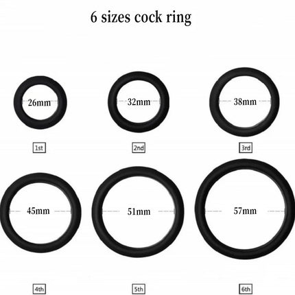 Silicone Semen Lock Ring Penis Enhance Erection Delay Ejaculation Cockring Sex Toys For Men Foreskin Cock Ring Adult Shop