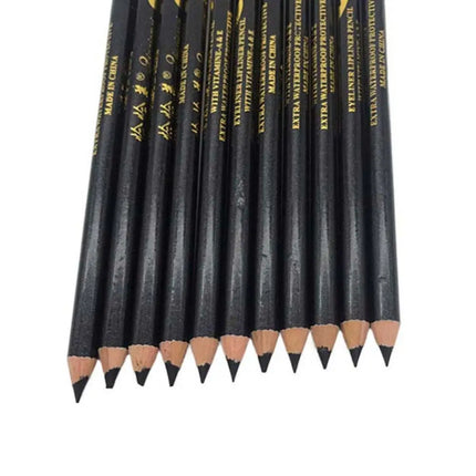 3Pcs/set Waterproof Eyebrow Pencil with Sharpener Lid Brown Black Eyebrow Pen Eye Makeup Not Blooming Eyebrow Enhancer