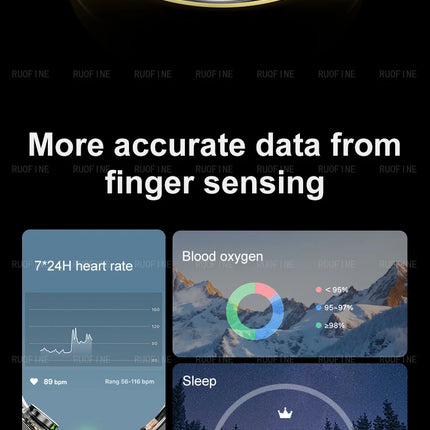 Couple Rings R06 Qring Man Women's Finger Wheel Gift Waterproof 50 Meters Sleep Tracker Electronics Devices R02 R03 Monitor 2024