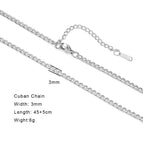 7 Cuban Chain S / 45-50cm